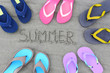 Foto: Summer flip flops Summer flip flops