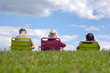 canvas print picture - Family enjoying recreation