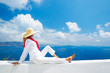 Photo: Tourist Relaxing on Vacation Tourist Relaxing on Vacation