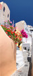 traditional architecture in Santorini, Greece