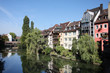 Hours before the sun set in Nuremberg Germany