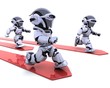 Robots leading the race