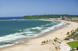 Photo: Aerial view of Indian Ocean and white sandy beaches in the town center of Durban, South Africa Aerial view of Indian Ocean and white sandy beaches in the town center of Durban, South Africa