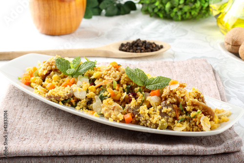 Photo: Cous Cous with vegetables Cous Cous with vegetables