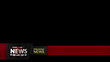 Video: Broadcast news ticker lower third overlay (loop-able) with alpha Broadcast news ticker lower third overlay (loop-able) with alpha