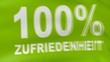 Vídeo: Banner 100% Zufriedenheit Banner 100% Zufriedenheit