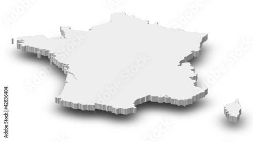 Illustration: Map of France Map of France