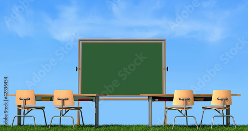 Illustration: Summer school Summer school