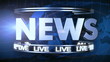Video: Broadcast news earth globe title animation - Blue Broadcast news earth globe title animation - Blue