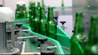 Technological line for washing of glass bottles for beer