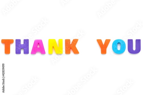 Photo: アルファベット THANK YOU アルファベット THANK YOU