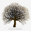 Vector: Tree vector silhouette illustration design Tree vector silhouette illustration design