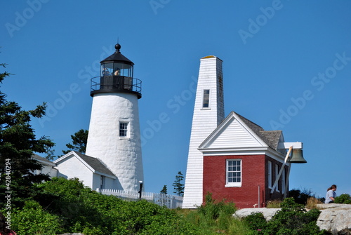 Photo: Pemaquid Lighthouse, Pemaquid Point, Maine Pemaquid Lighthouse, Pemaquid Point, Maine