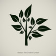 Tree Symbol Design, Creative Nature Icon
