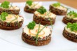 Foto: Frischkäse Canapés Frischkäse Canapés