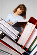 Photo: Accountant and business documents Accountant and business documents