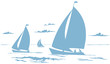 Segelboote Zeichnung