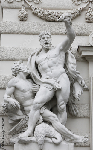 Photo: Hercules statue, Hofburg,Vienna, Austria Hercules statue, Hofburg,Vienna, Austria