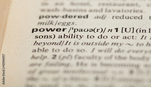 Photo: power word power word