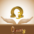 Omega 3 in head product banner 3d
