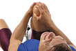 Photo: Knee injury Knee injury