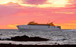 Ferry boat at dawn