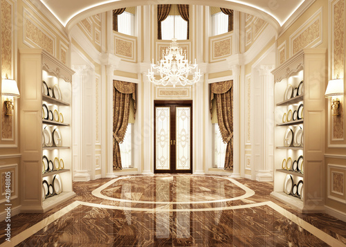 Illustrazione: Classic interior Classic interior