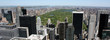 Central park - vue de "Top of the rock" 