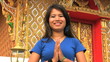 Pretty Asian Girl Does Thai Greetings