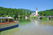 Sveti Janez am bekannten Bohinjsee nahe Bled