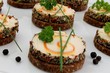 Pfeffer Frischkäse Fingerfood