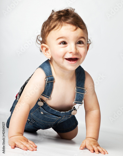 Photo: Happy baby boy Happy baby boy