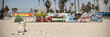 Art walls on Venice beach, Los Angeles, California, USA