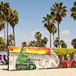 Photo: Art walls on Venice beach, Los Angeles, California, USA Art walls on Venice beach, Los Angeles, California, USA