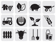 farming icons.