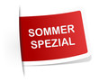Schild Sommer Spezial