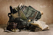 Travel theme still life