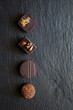 Mignardises aux chocolats