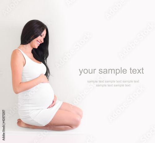 Photo: pregnant woman pregnant woman