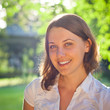 Portrait of a beautiful young businesswoman outdoors in a park