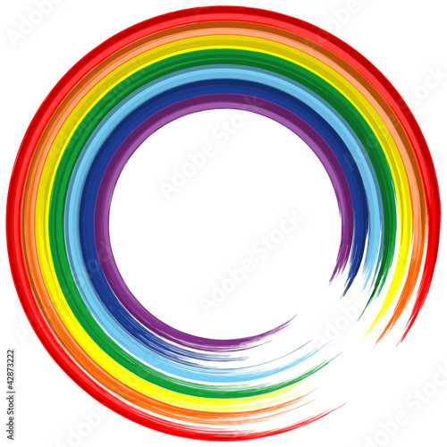 Vector: Art rainbow frame abstract vector background 2 Art rainbow frame abstract vector background 2