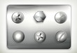 Set of screws