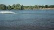 Waverunner on the river sunny day