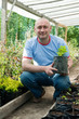 male gardener