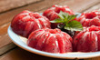 Sweet raspberry jelly