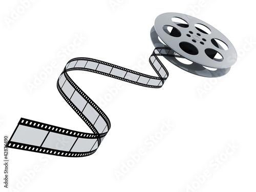 Illustration: film reel film reel