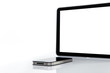 Foto: smartphone und tablet smartphone und tablet