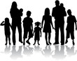 Profiles of large family