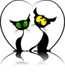 Vektor: cat's heart cat's heart
