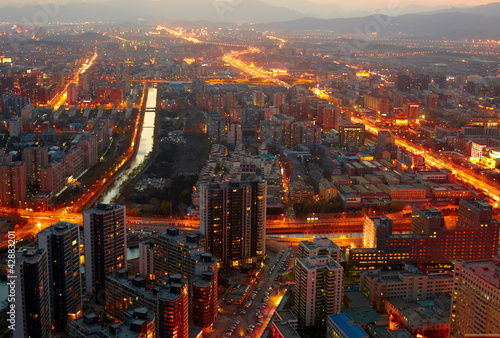 Photo: Beijing cityscape Beijing cityscape